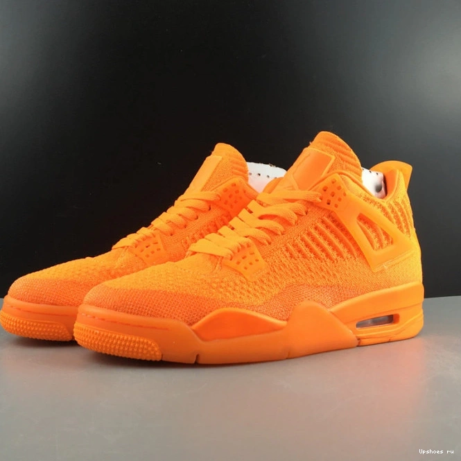 4 JORDAN “TOTAL ORANGE” FLYKNIT AIR AQ3559-800 0817